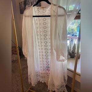 Rewind Ivory Lace Blouse